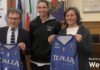 La Nazionale Femminile di pallacanestro accolta in Comune a Faenza | VIDEO
