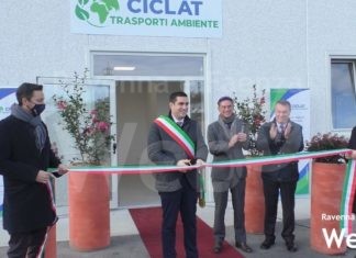 Dopo la vittoria del bando per la gestione dei rifiuti, Ciclat inaugura la nuova sede operativa | VIDEO