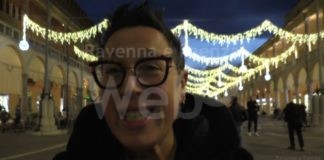 Accese le luminarie in centro a Faenza