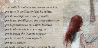 Fiori all’ingresso della scuola: diverse iniziativa al Persolino-Strocchi per la giornata contro la violenza sulle donne