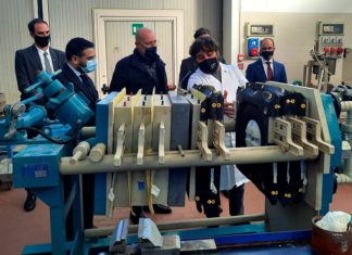 Bonaccini a Lugo in visita alla Diemme Filtration e alla Icel