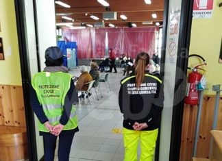 Unione: continua la collaborazione della Protezione civile della Bassa Romagna con il centro vaccinale di Lugo