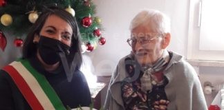 Gli auguri dell’Amministrazione e della Presidente del consiglio comunale Bakkali a Pia Amici che ha compiuto cento anni