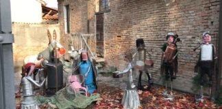 Massa Lombarda: inaugurazione presepe artistico in via Vittorio Veneto