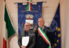 Attestato di benemerenza al professor Daniele Faziani conferito dal consiglio comunale di Casola Valsenio