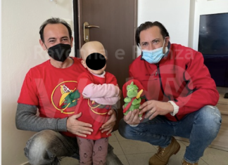 I colleghi di Grisù tornano a Faenza per portare nuovi regali alla piccola Sara