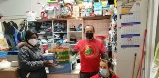 I colleghi di Grisù donano mascherine e alimenti all’associazione Terzo Mondo