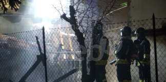 Incendio in una tavernetta di un’abitazione in via Belfiore | VIDEO
