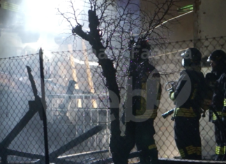 Incendio in una tavernetta di un’abitazione in via Belfiore | VIDEO