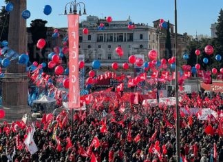 Cgil Ravenna: grande partecipazione del territorio alla manifestazione di Roma e alta adesione allo sciopero