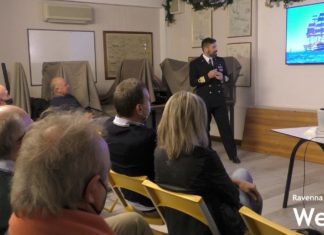 Il Circolo Nautico di Cervia ospita Gianfranco Bacchi, per due anni comandante dell’Amerigo Vespucci | VIDEO