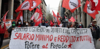 Potere al Popolo: 4 dicembre, in piazza la vera opposizione popolare al governo Draghi