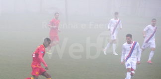 Calcio: Il Ravenna lascia due punti nella nebbia