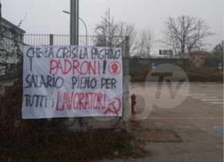 Fallimento Tozzi. Fronte Militante per la Ricostruzione del Partito Comunista: “La crisi la paghino i padroni”