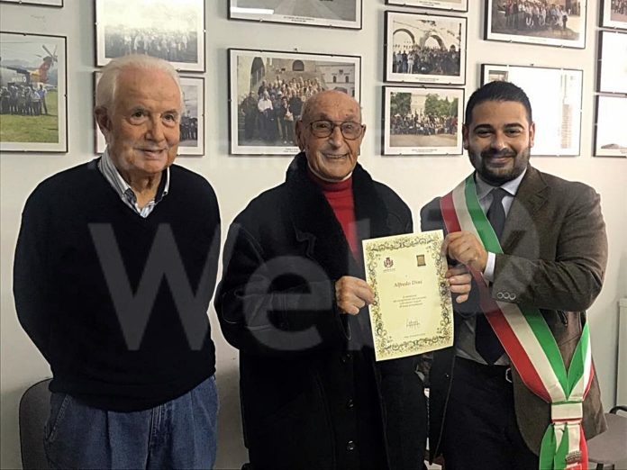 Da sinistra Renzo Preda, Alfredo Dini e Davide Ranalli