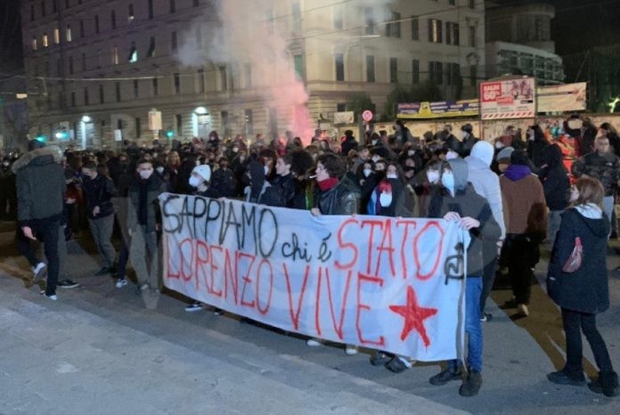 Studenti manifestazione Roma