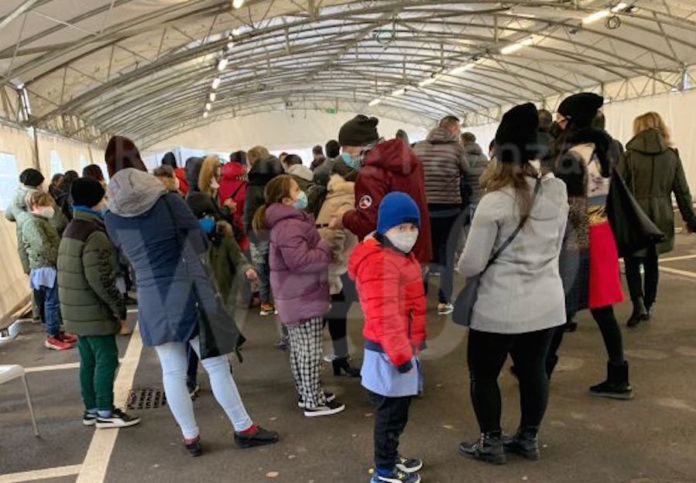 Tamponati per un tampone