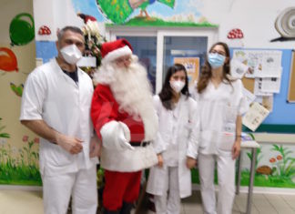 Babbo Natale è arrivato in Pediatria direttamente dal MiMa Wonderland