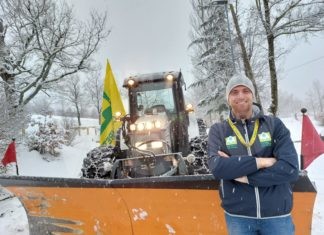 Neve: in campo anche i trattori degli imprenditori di Coldiretti