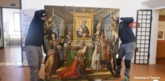 Torna al Museo Nazionale il dipinto di Nicolò Rondinelli “San Giovanni Evangelista appare a Galla Placidia” | VIDEO