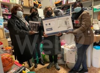 Le maschere del Teatro Alighieri donano due stufe elettriche a Il Terzo Mondo