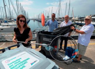 Recuperati 300 kg di rifiuti dal fondo del mare. Rinnovato l’accordo tra pescatori, Hera e Cestha
