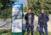 Segnaletica al Parco urbano Teodorico: installati dieci nuovi totem informativi