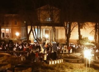 Partecipata manifestazione a Casola Valsenio contro l’invasione dell’Ucraina