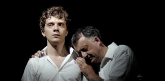 Teatro Goldoni, Bagnacavallo: Fabio Bussotti e Mauro Conte in “Il caso Braibanti”