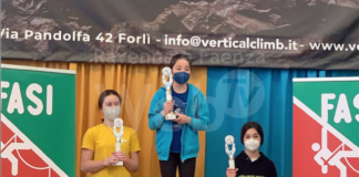 Arrampicata: tre medaglie e due titoli regionali per la Carchidio Strocchi