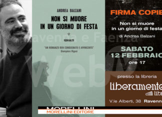 Libreria Liberamente ospita il firmacopie del romanzo d’esordio di Andrea Balzani