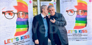 Franco Grillini e il regista Filippo Vendemmiati ospiti al Cinema Sarti di Faenza e al Mariani di Ravenna per la proiezione di Let’s Kiss