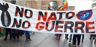 Prc e Pci: Un presidio in piazza contro la Nato e la guerra