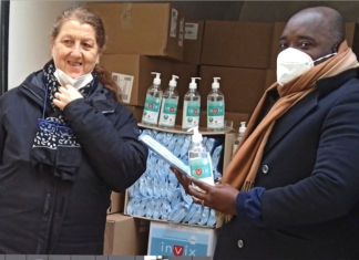 Oltre 6 mila mascherine in dono all’associazione Il Terzo Mondo