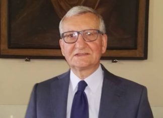 Il saluto del sindaco e presidente della Provincia Michele de Pascale al nuovo prefetto Castrese De Rosa