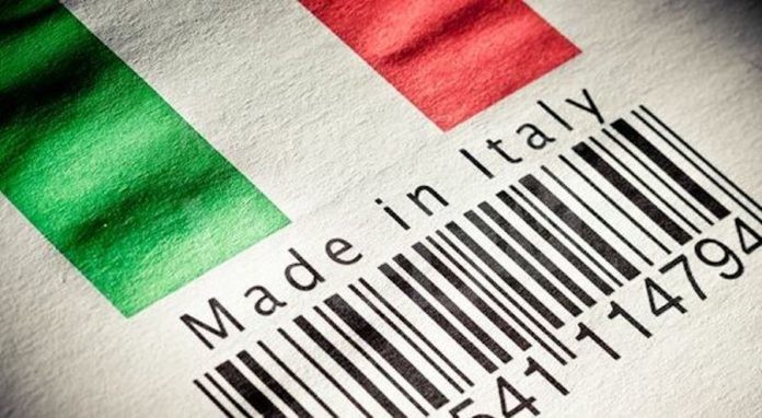 made in itali etichetta