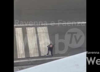 Cotignola: italiano minaccia col coltello uno straniero | VIDEO