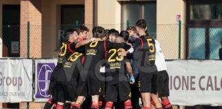 Calcio: i giallorossi non si fermano, battuto anche il Lentigione 1-3