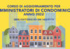 Ultimi giorni per l’iscrizione al corso di aggiornamento per la formazione obbligatoria degli Amministratori di condominio