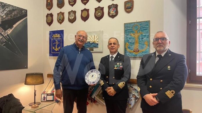 Capitano di Vascello Francesco Cimmino, Comandante Maurizio Rizzo, Presidente GCA Ivo Angelini