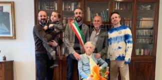 Cotignola: Achilla Ferlini festeggia i 100 anni