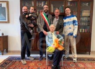 Cotignola: Achilla Ferlini festeggia i 100 anni