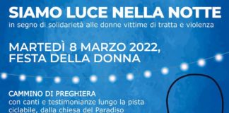 Faenza: “Siamo luce nella notte”, un’iniziativa di solidarietà verso le donne vittima di violenze e sfruttamento