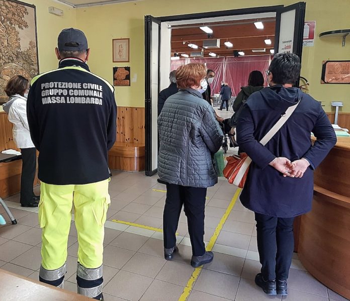 La Protezione civile di Massa Lombarda