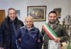 Il sindaco Davide Ranalli ha consegnato la pergamena di congratulazioni a Luigi Gallignani che ha compiuto 100 anni