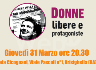 Donne libere e protagoniste evento a Brisighella