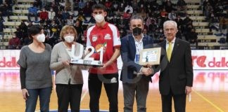 Basket: OraSi, Nicola Giovannelli premiato come miglior Under 21 della Coppa Italia LNP