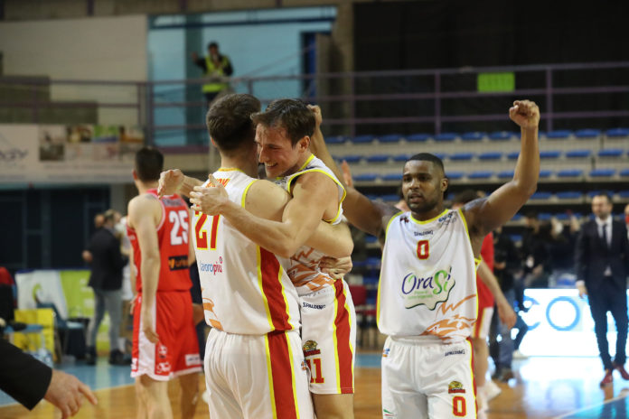 Faenza (RA) 3/02/22. LNP Serie A2 Tredicesima giornata girone rosso. OraSì Ravenna - Unieuro Forlì.