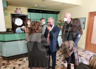 Ucraina. L’assessore Priolo e il prefetto De Rosa al Centro di accoglienza straordinaria (Cas) di Riolo Terme