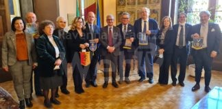 I Lions della provincia hanno incontrato il prefetto De Rosa